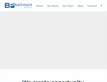 Tablet Screenshot of bellmontpartners.com